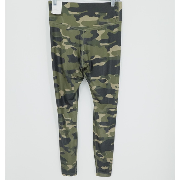 Nike Legging Womens Medium Green Camo One Dri FIt Trainging Gym Workout Stretch - Picture 2 of 14